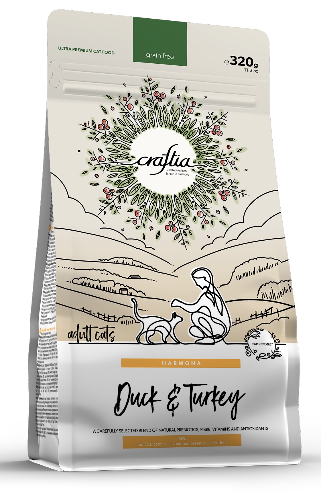 Craftia Harmona Adult Duck Turkey 320 g