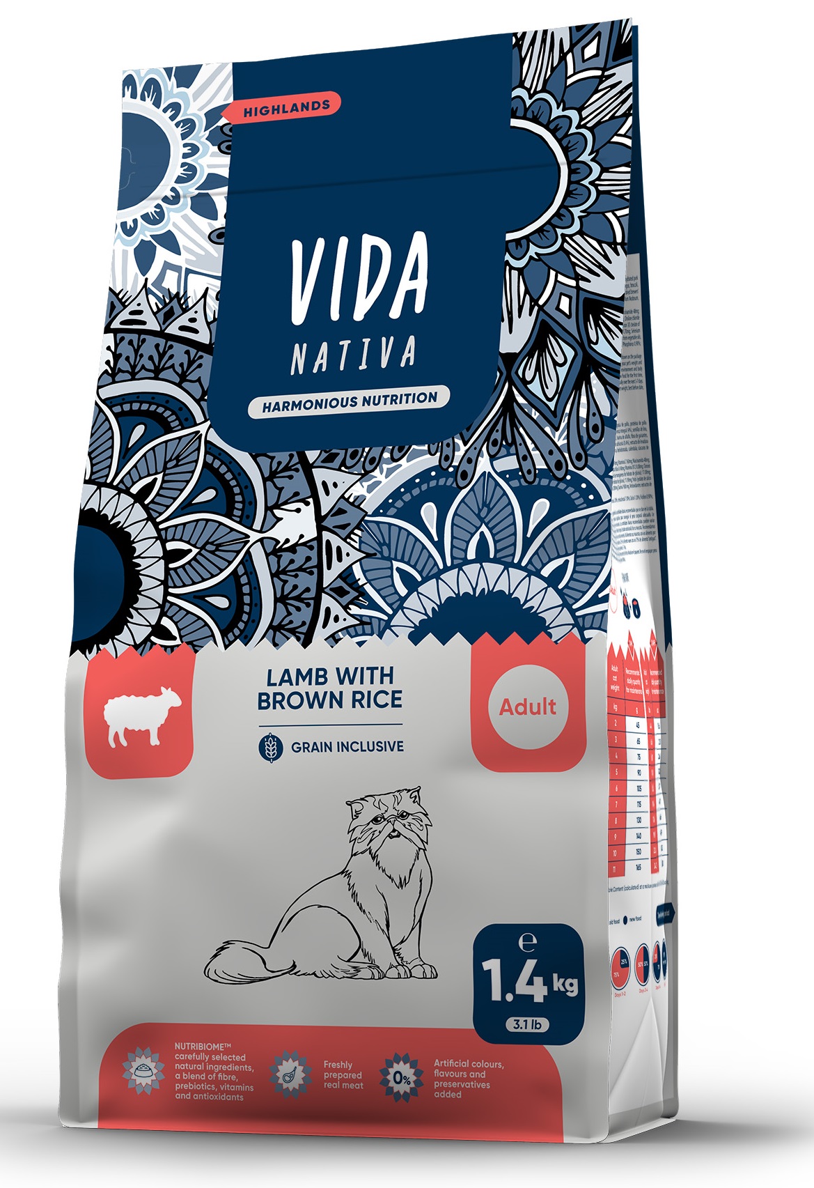 Vida Nativa Adult Lamb Brown Rice 1,4 kg