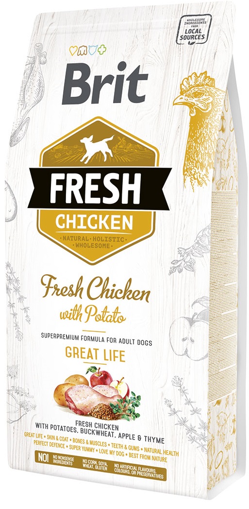 Brit Fresh Chicken Potato 12 kg