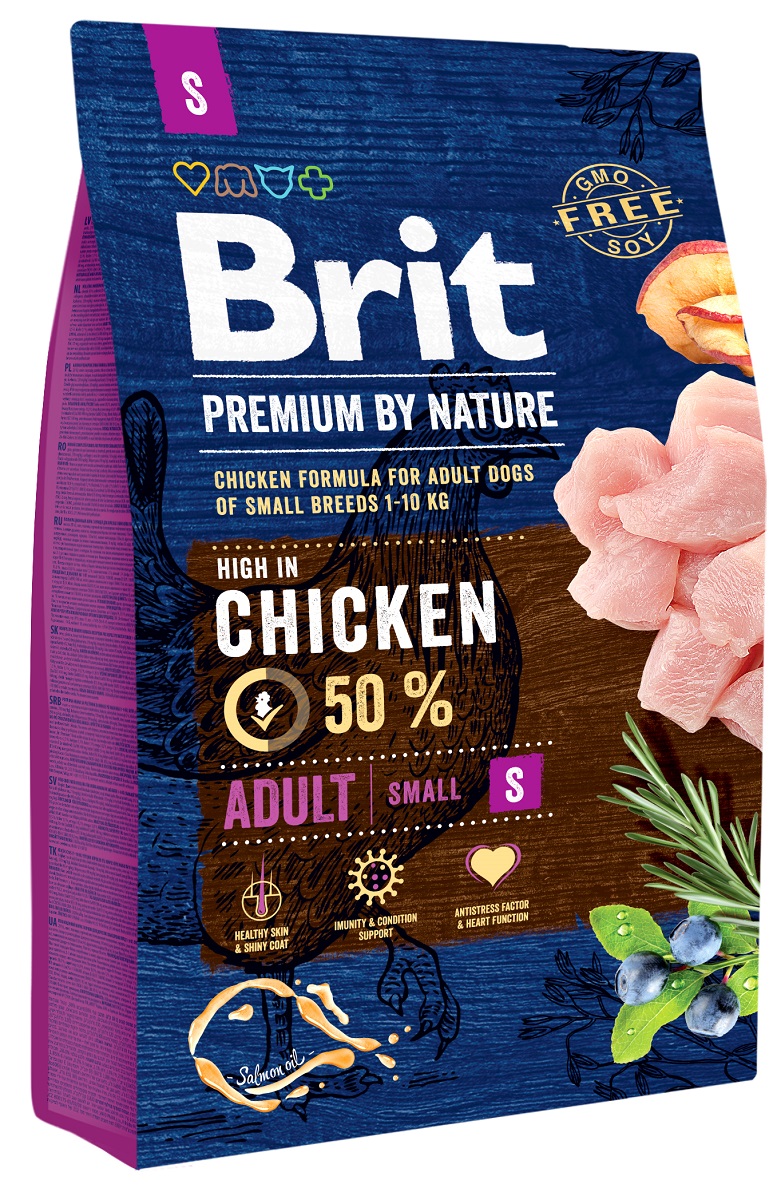 Brit Dog Premium by Nature Adult S Velikost: 3 kg