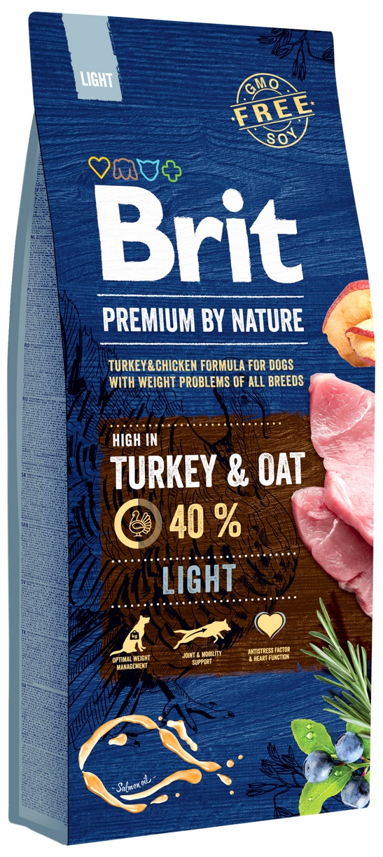 Brit Dog Premium by Nature Light Velikost: 15 kg