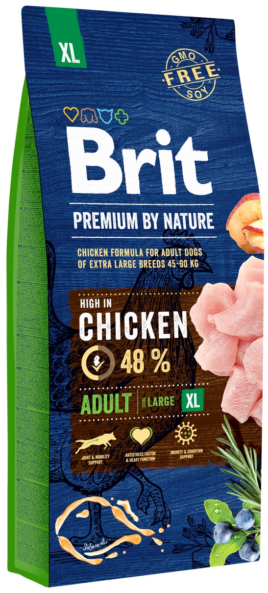 Brit Dog Premium by Nature Adult XL Velikost: 15 kg