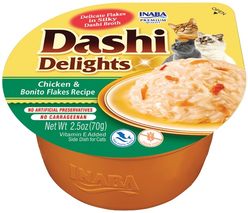 Dashi Delights kuře a tuňákové vločky - mistička pro kočičky 70 g