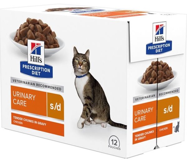 Hill's Feline S/D Chicken - kapsička 12x85 g