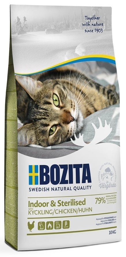 Bozita Indoor and Sterilised Chicken 10 kg