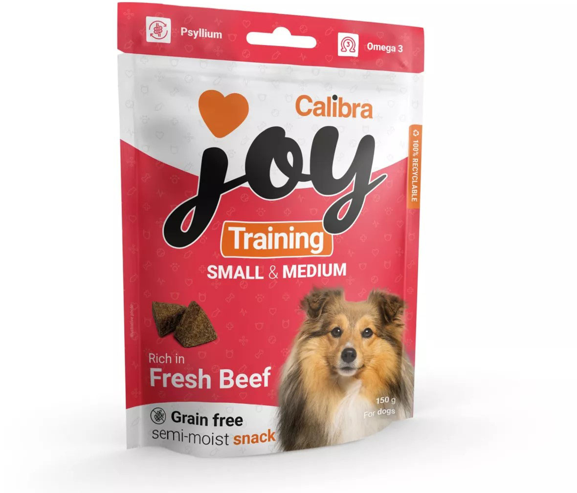 Calibra Joy Training Fresh Beef 150 g - pamlsky pro malé a střední psy