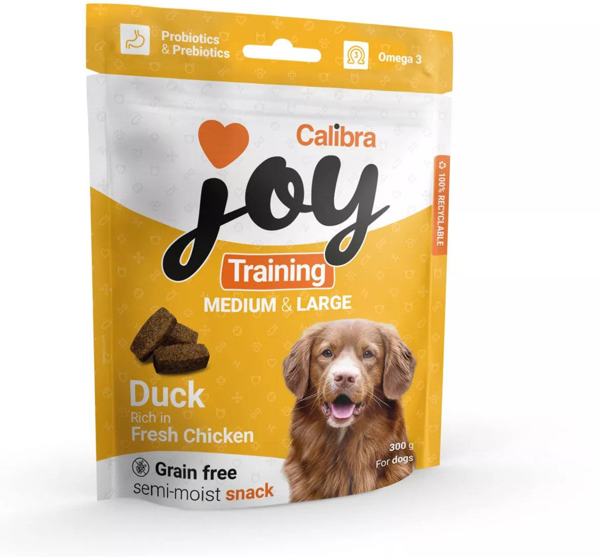 Calibra Joy Training Duck Chicken 300 g - pamlsky pro střední a velké psy