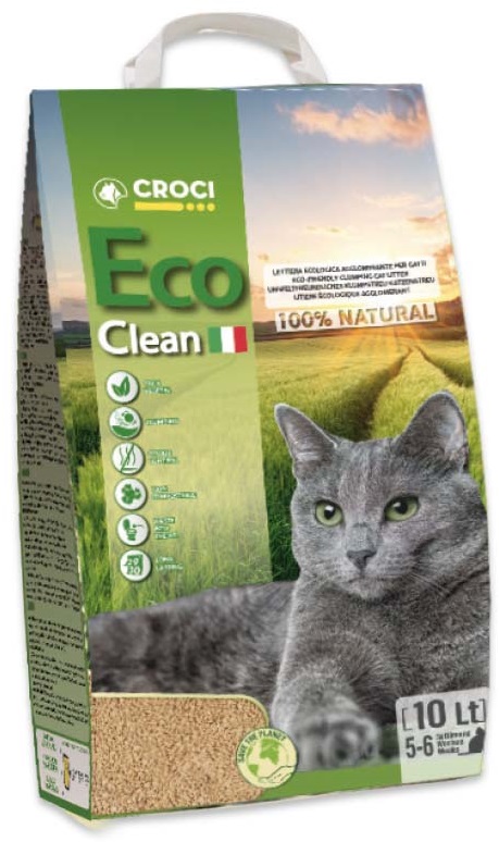 Croci ECO Clean - stelivo pro kočky 10 l