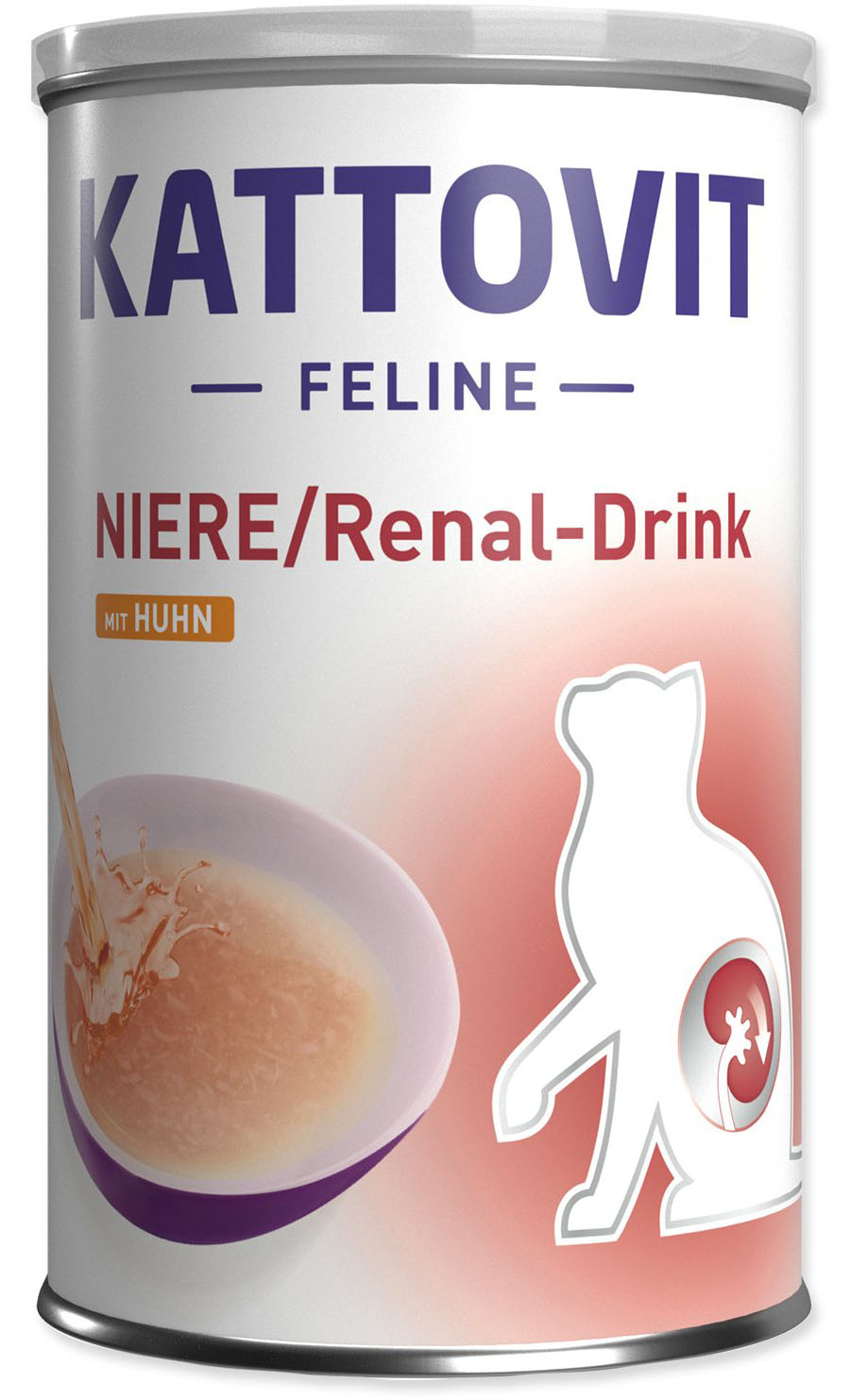 Kattovit Renal drink pro kočky na podporu funkce ledvin 135 ml