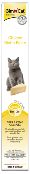 GimCat pasta sýrová s biotinem 100 g