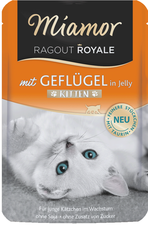 Miamor Cat Ragout Kitten drůbež v želé - kapsička 100 g