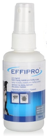 Effipro antiparazitární spray 100 ml