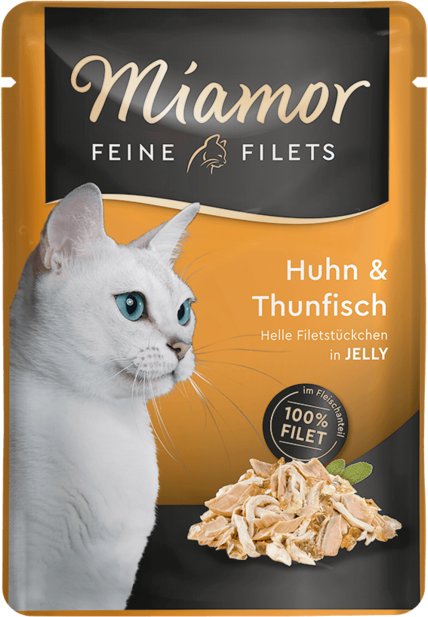 Miamor Feine Filets in Jelly kuře a tuňák - kapsička 100 g