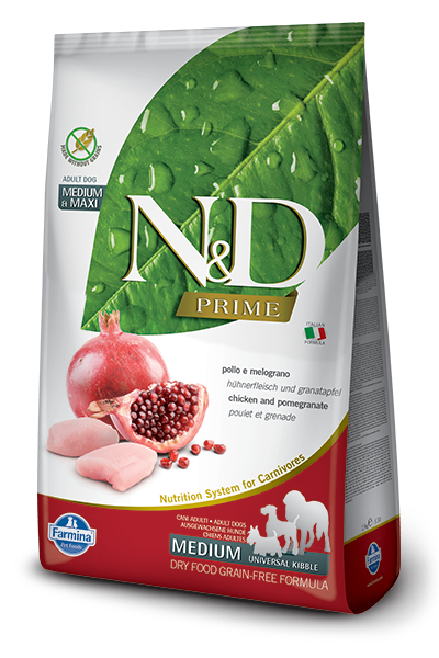 N&D Prime Dog Adult Chicken Pomegranate 2,5 kg