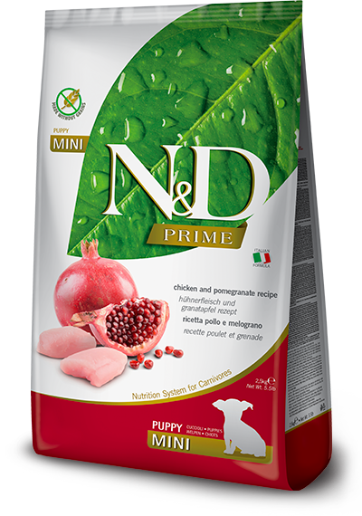 N&D Prime Puppy Mini Chicken Pomegranate 2,5 kg