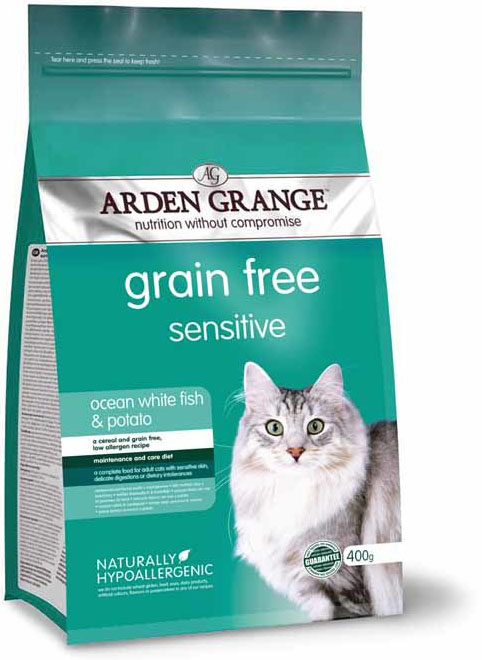 Arden Grange Cat Grain Free Sensitive 400 g