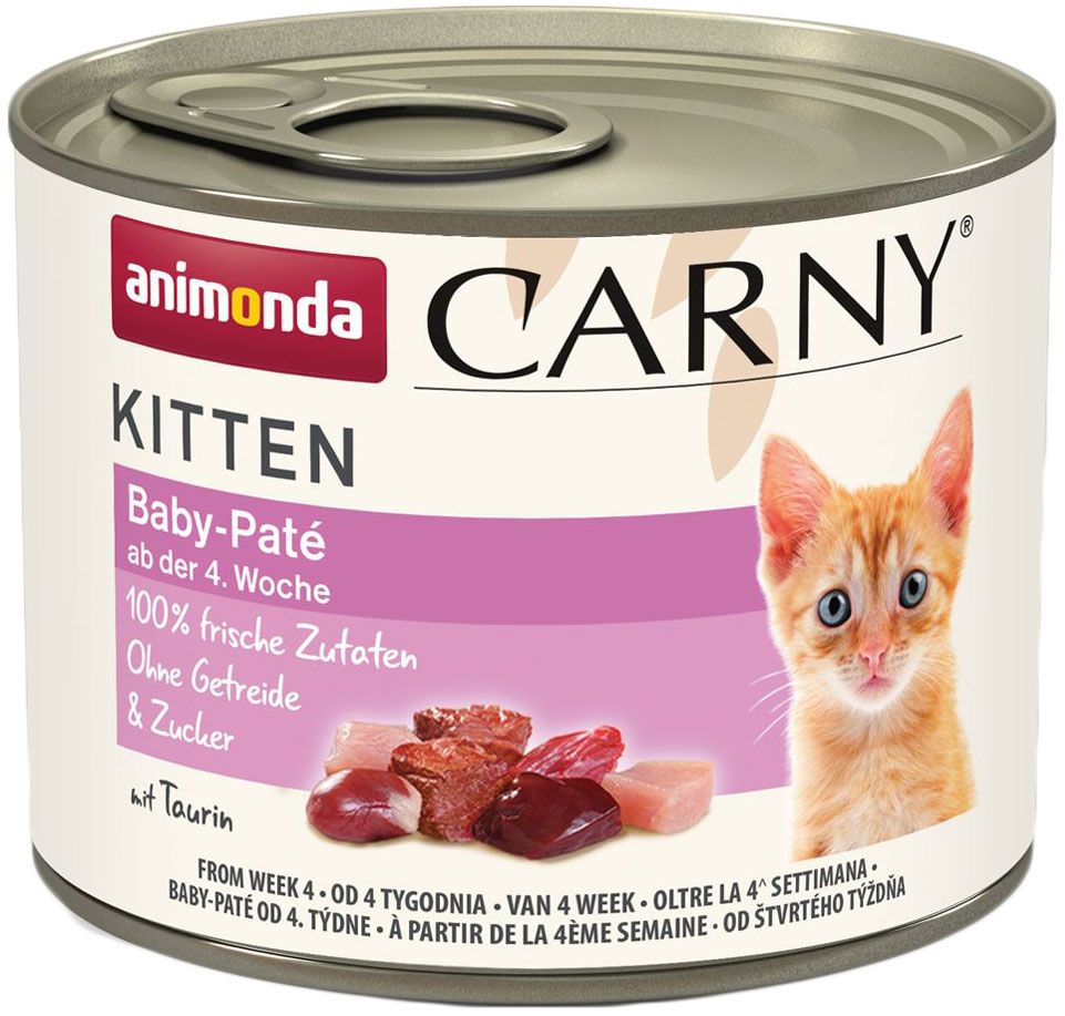 Carny Kitten Baby-Paté - konzerva pro koťata-miminka 200 g