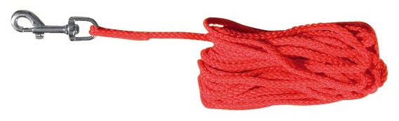 Vodítko prodlužovací šňůra 5 m/5 mm různé barvy Barva: červená