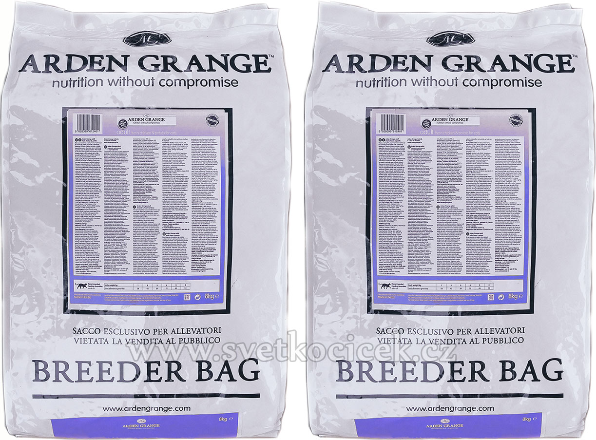 Arden Grange Cat Grain Free Light 16 kg (2x8 kg)