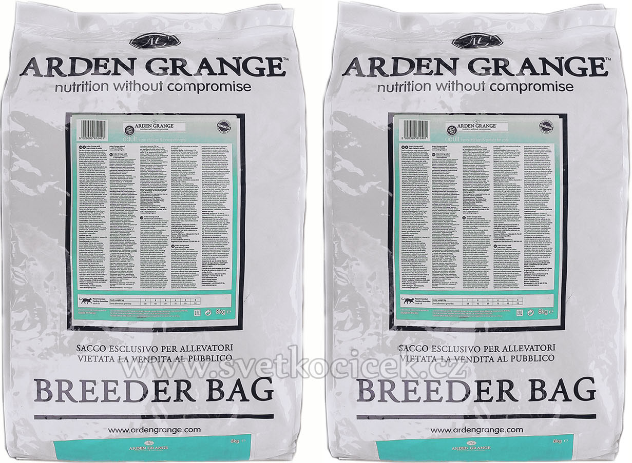 Arden Grange Cat Grain Free Sensitive 16 kg (2x8 kg)