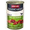 GranCarno Adult různé druhy - konzerva pro psy 400 g