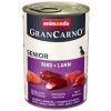 GranCarno Senior různé druhy - konzerva pro starší pejsky 400 g
