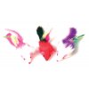 Zolux chrastící myška s peříčky - 3 ks v balení