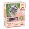 Bozita Fresh Menu kousky v omáčce s LOSOSEM - konzerva pro kočky 370 g