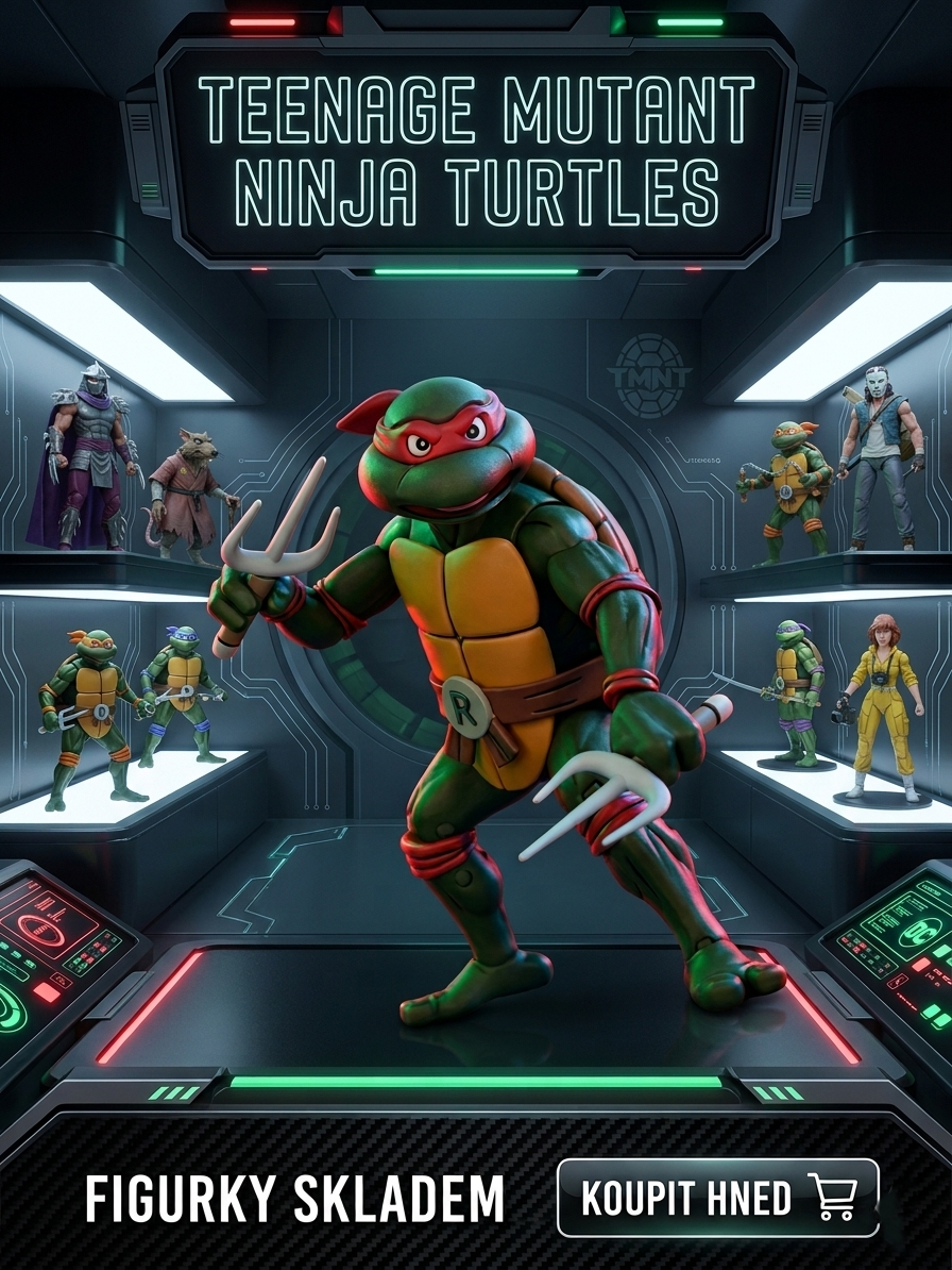 Figurky Želvy Ninja