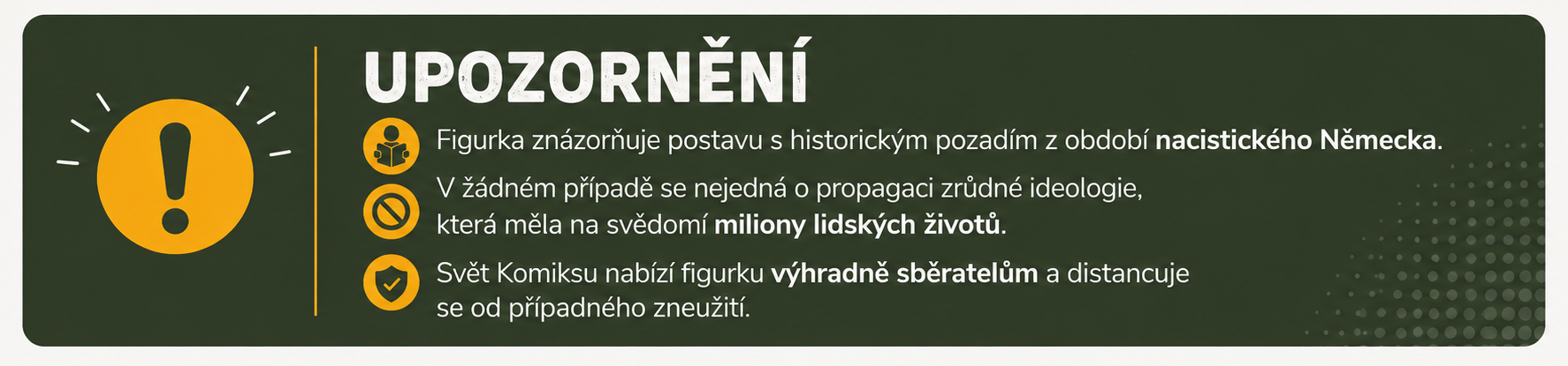 upozornění