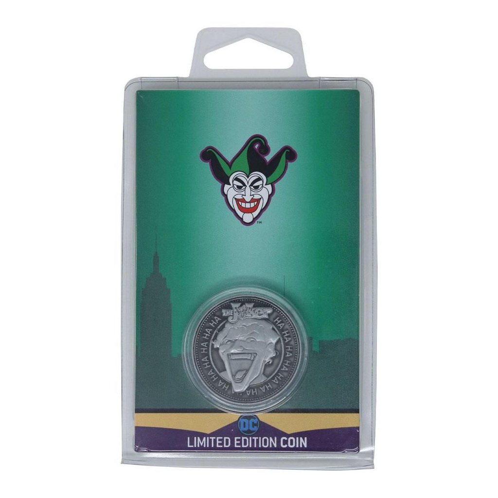 1441 fanattik dc comics collectable coin the joker limited edition