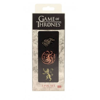 358 sd toys game of thrones set of 3 pins house crests