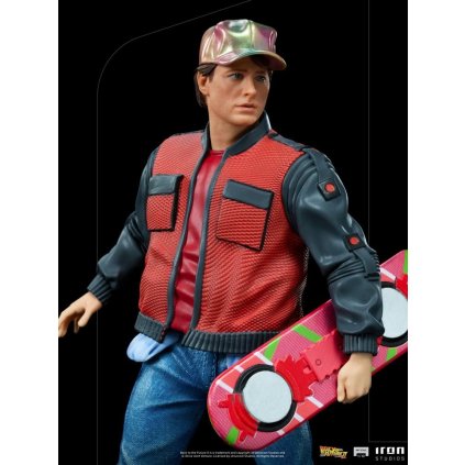 1732 iron studios back to the future ii art scale statue marty mcfly