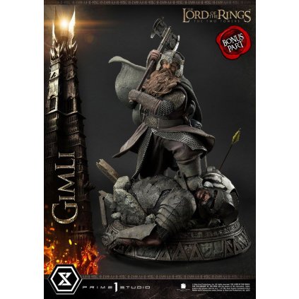 lord of the rings the two towers statue 1 4 gimli.jpg.big