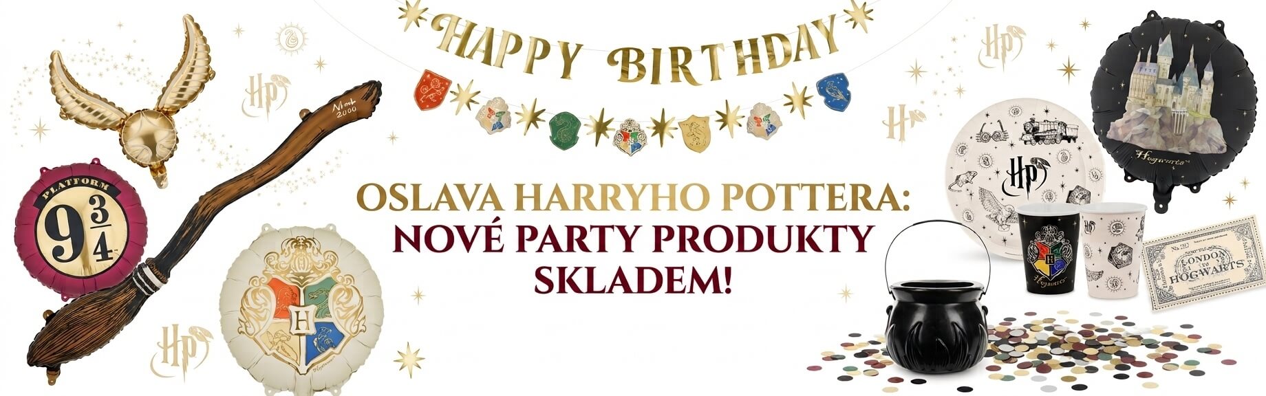 Harry Potter party novinky svetkouzel