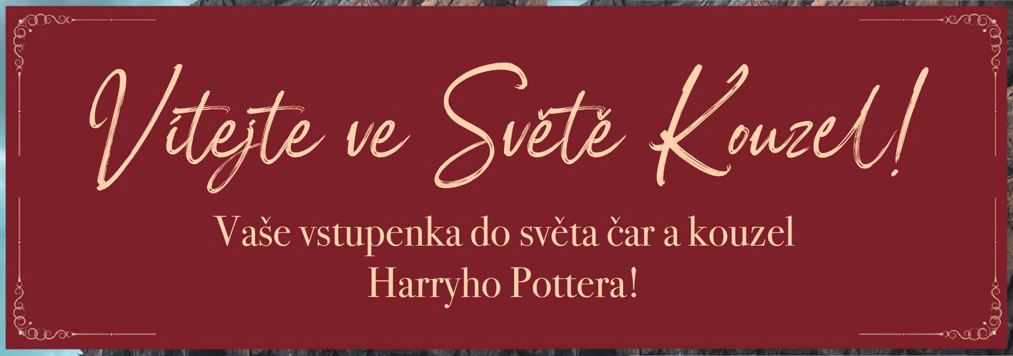 vitejte ve svete kouzel Harryho Pottera