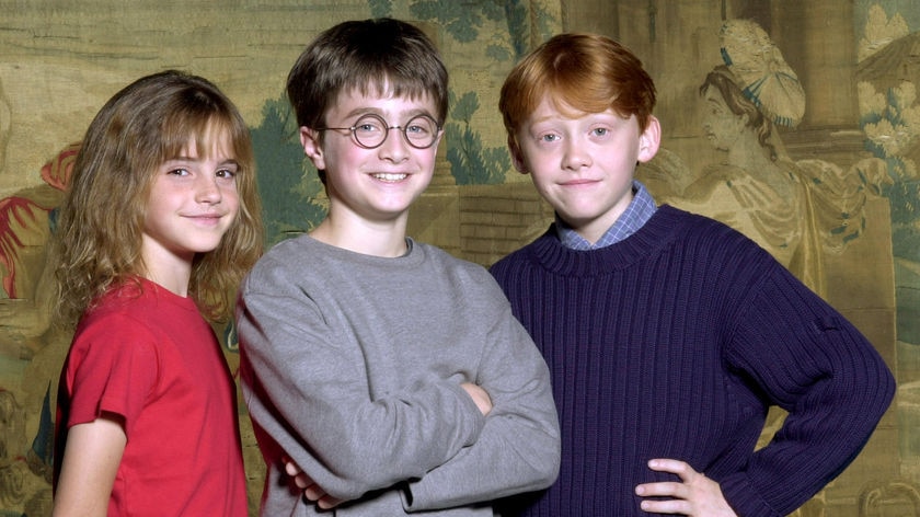 Hermiona Grangerová, Harry Potter, Ron Weasley