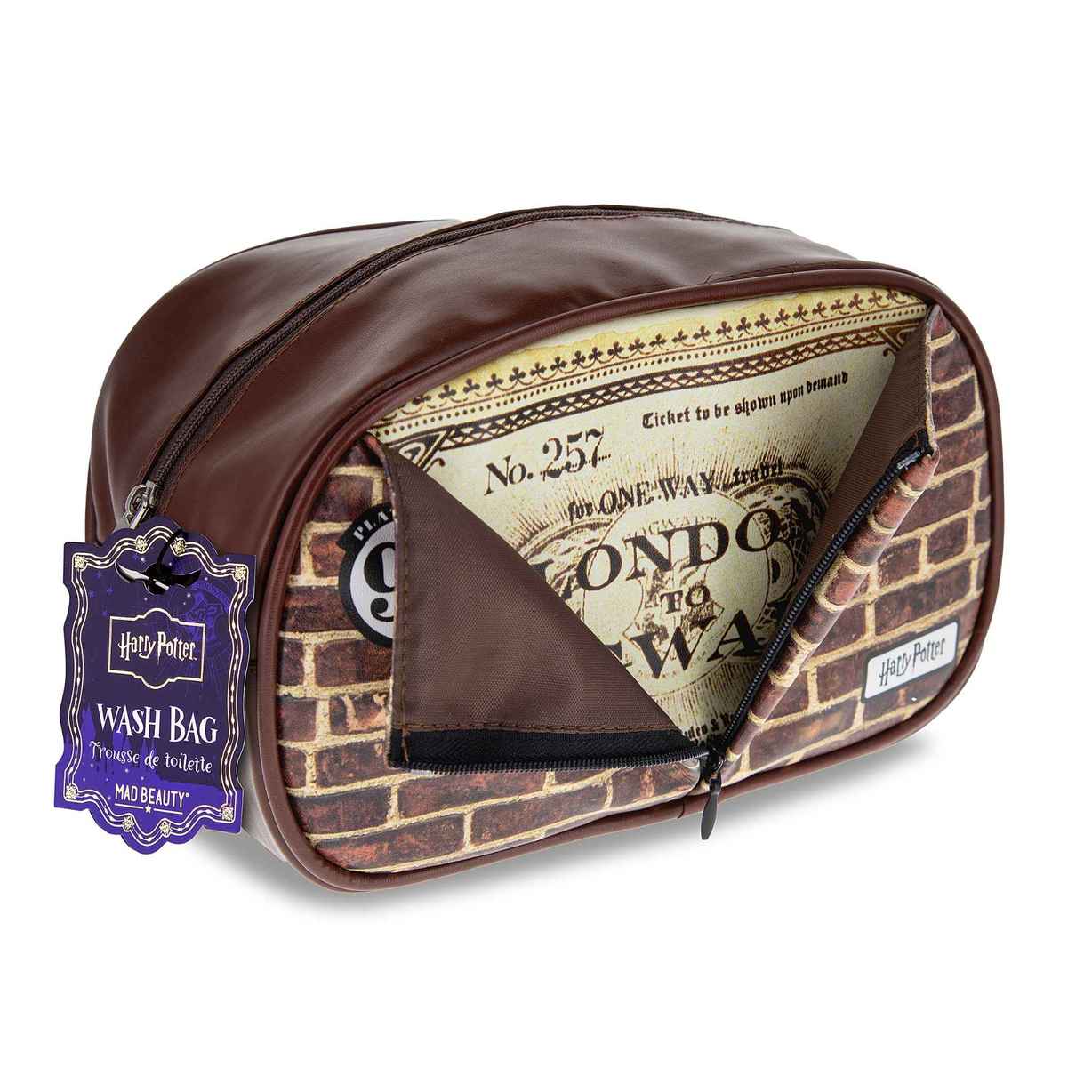 Harry Potter kosmetická taštička – detail zapínání