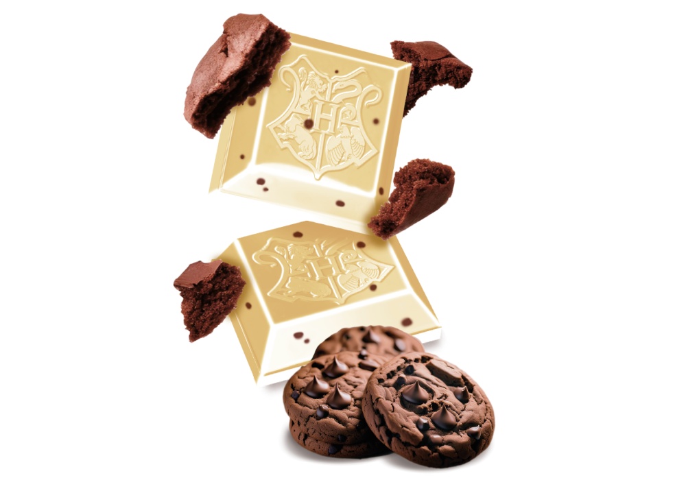 Harry Potter Čokoláda bílá čokoláda s cookies Svet Kouzel