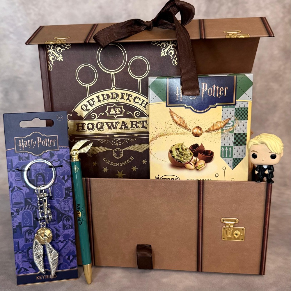 Harry Potter Dárková sada Famfrpál - Zmijozel