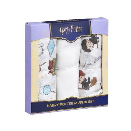Harry Potter mušelínové plienky v darčekovej krabičke | Svetkuziel.sk
