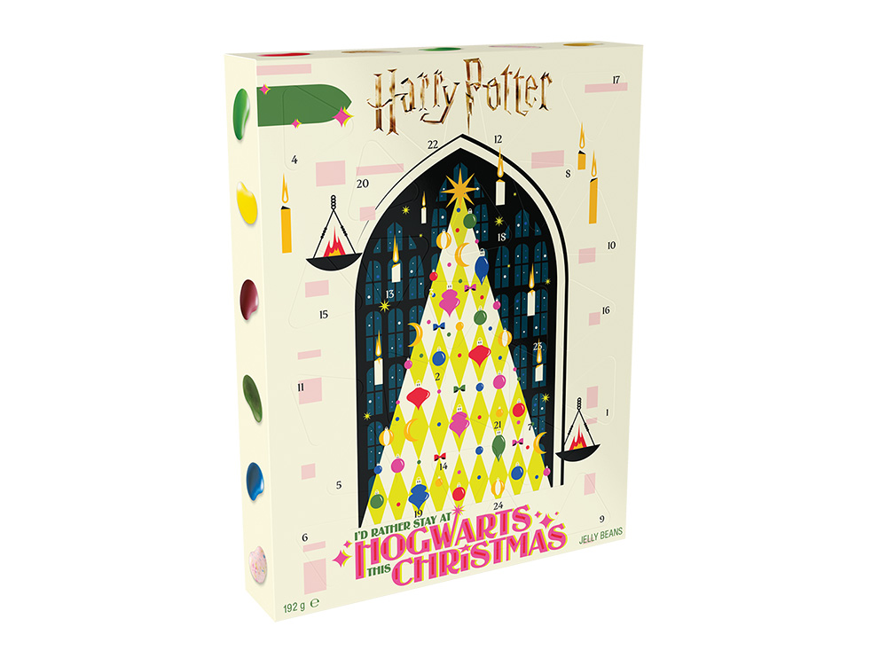 Harry Potter adventi naptár karácsonyi roxforti mintával | Vilagvarazs.hu