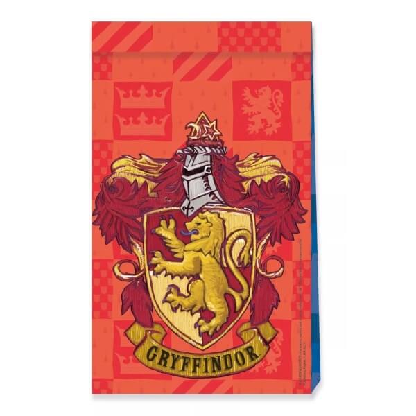 Harry Potter Paper Bags Hogwarts Houses