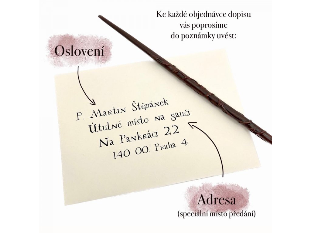 Dopis z Bradavic návod