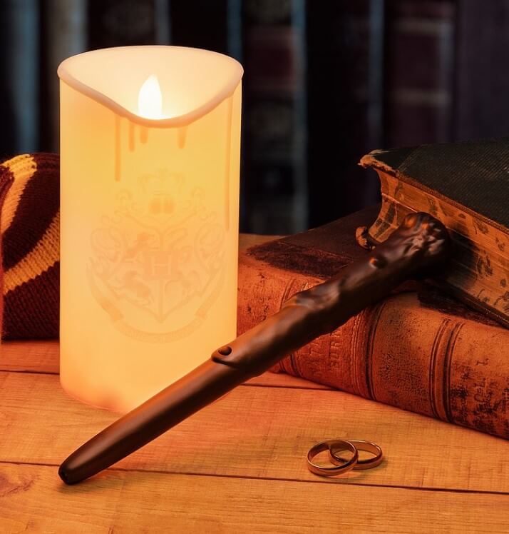 Harry Potter lampička svíčka s hůlkou