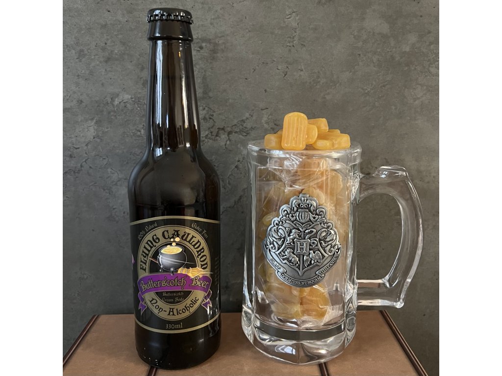 Harry Potter Butterbeer glass and drink set