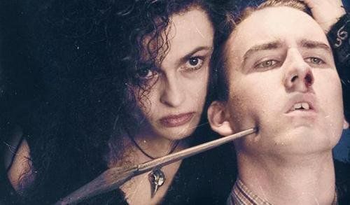 Bellatrix Lestrange a Neville Longbottom