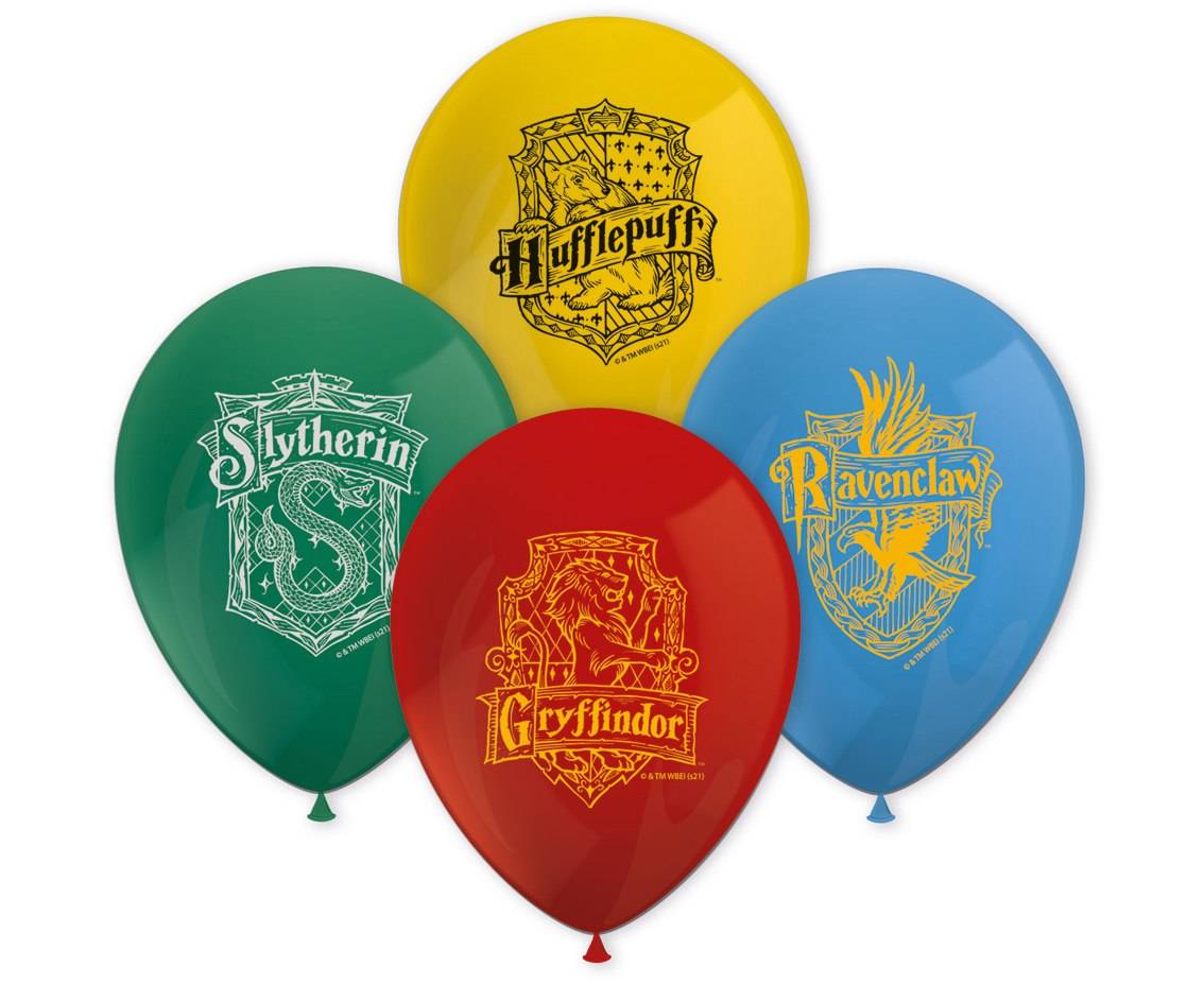 Harry Potter house crests balloons