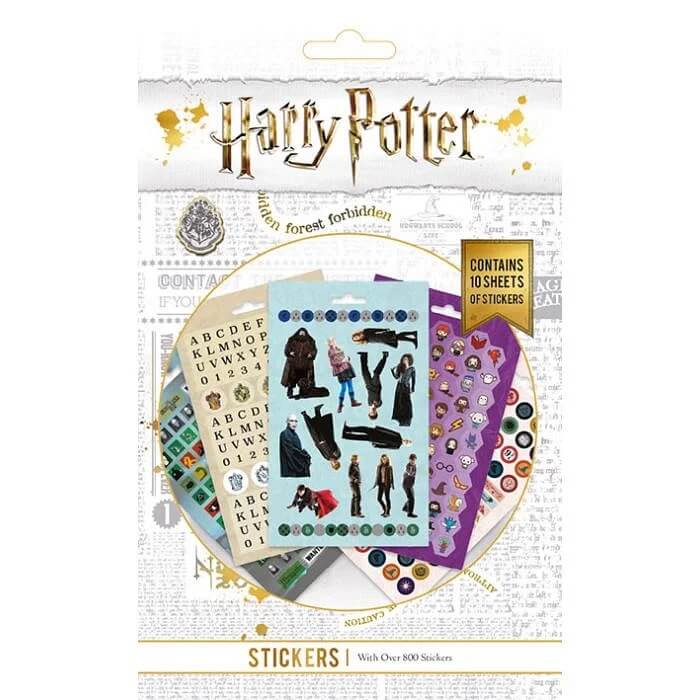 Harry Potter samolepky 800ks Svetkouzel