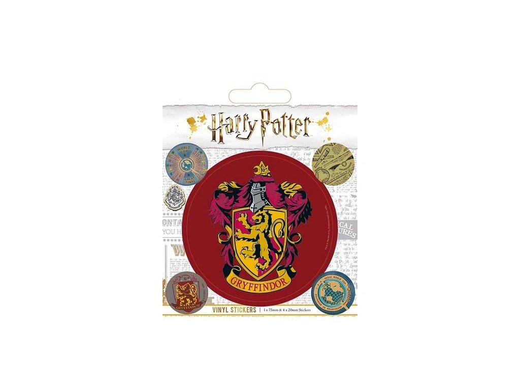 Harry Potter Gryffindor Stickers